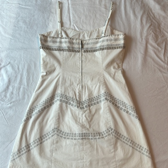 Guess by Marciano White Embellished Dress Size M - Picture 7 of 14